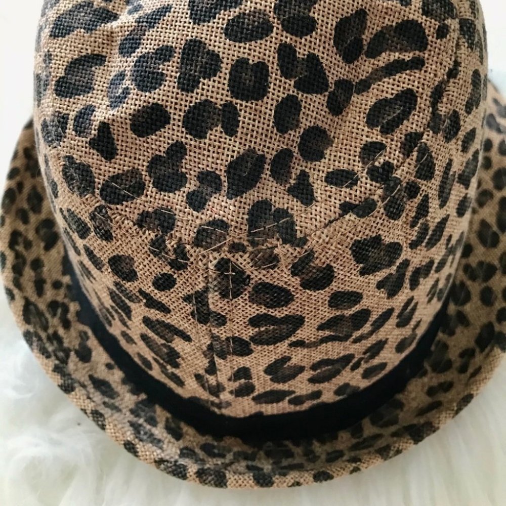 🌈Leopard Print Fedora - Picture 3 of 4